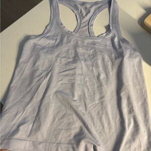 Lululemon swiftly tank Light blue/lavender